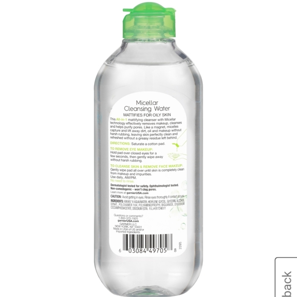 🔮3/$15 Garnier SkinActive Micellar Cleansing Water for Oily Skin - Picture 4 of 7